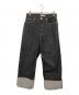 beautiful people（ビューティフルピープル）の古着「デニムパンツ」｜ブラック