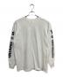 SUPREME（シュプリーム）の古着「ロングスリーブTシャツ」｜ホワイト