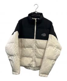 kaoyorinakami（カオヨリナカミ）の古着「中綿ジャケット」｜アイボリー×ブラック