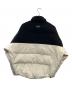 kaoyorinakami (カオヨリナカミ) 中綿ジャケット アイボリー×ブラック サイズ:M：10000円
