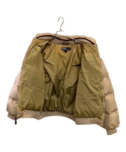 POLO RALPH LAUREN（ポロ・ラルフローレン）POLO RALPH LAUREN (ポロ・ラルフローレン) ダウンジャケット カーキ サイズ:Lの古着・服飾アイテム