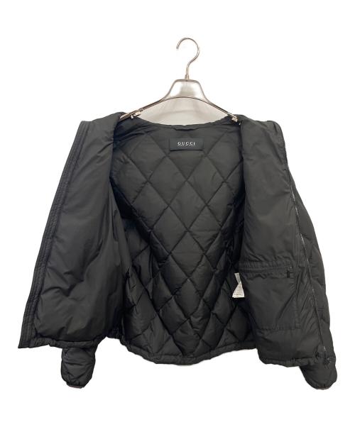 GUCCI（グッチ）GUCCI (グッチ) キルティングジャケット ブラック サイズ:44の古着・服飾アイテム