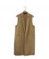theory（セオリー）の古着「LOFTY WOOL BOXY FIT VEST」｜ブラウン