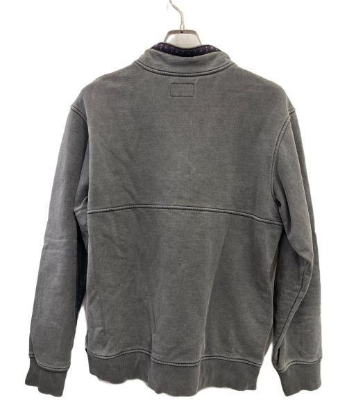 SUPREME（シュプリーム）SUPREME (シュプリーム) Overdyed Half Zip Up Sweatshirt グレー サイズ:Mの古着・服飾アイテム