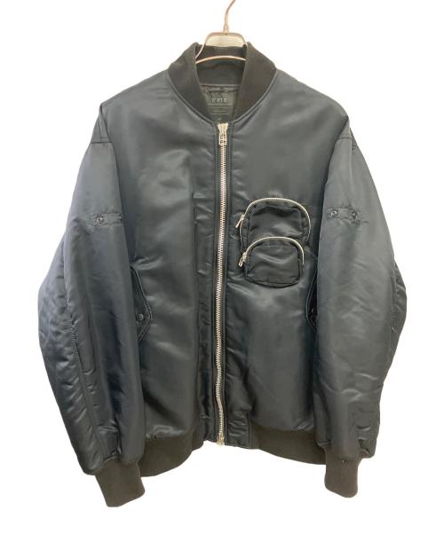 s'yte（サイト）s'yte (サイト) WATER REPELLENT NYLON TWILL POUCH BIG MA-1 ネイビー サイズ:3の古着・服飾アイテム