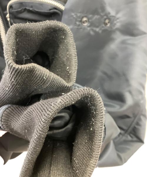 s'yte（サイト）s'yte (サイト) WATER REPELLENT NYLON TWILL POUCH BIG MA-1 ネイビー サイズ:3の古着・服飾アイテム