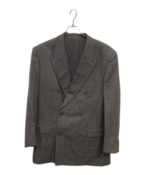 ISSEY MIYAKE MEN（イッセイミヤケメン）ISSEY MIYAKE MEN (イッセイミヤケメン) ダブルジャケット グレー サイズ:XLの古着・服飾アイテム