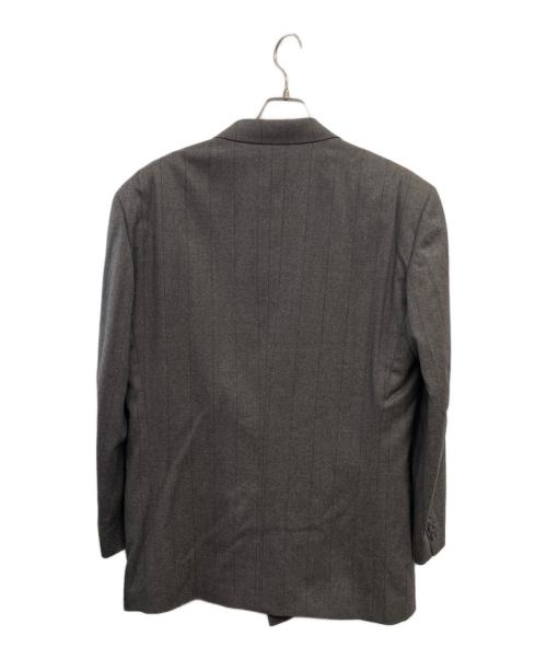 ISSEY MIYAKE MEN（イッセイミヤケメン）ISSEY MIYAKE MEN (イッセイミヤケメン) ダブルジャケット グレー サイズ:XLの古着・服飾アイテム