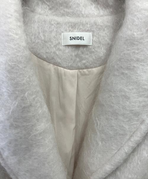 Snidel（スナイデル）Snidel (スナイデル) シャギーロングコート ピンク サイズ:1の古着・服飾アイテム