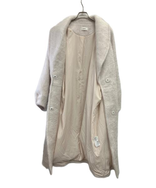 Snidel（スナイデル）Snidel (スナイデル) シャギーロングコート ピンク サイズ:1の古着・服飾アイテム