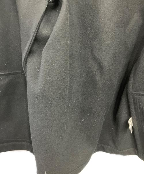 MARGARET HOWELL（マーガレットハウエル）MARGARET HOWELL (マーガレットハウエル) FOX BROTHERS (フォックスブラザーズ) ウールコート ブラック サイズ:Lの古着・服飾アイテム