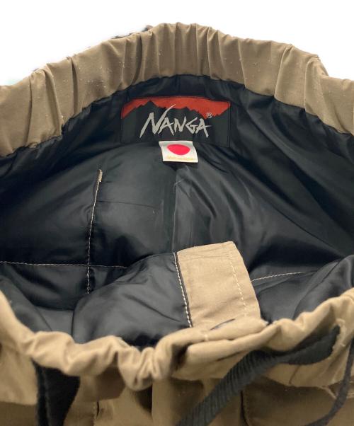 NANGA（ナンガ）NANGA (ナンガ) ダウンパンツ ブラウン サイズ:Sの古着・服飾アイテム