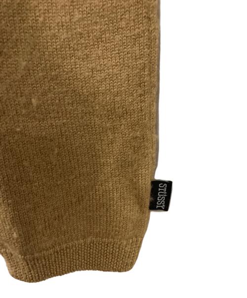 stussy（ステューシー）stussy (ステューシー) 厚手ニット ベージュ サイズ:Sの古着・服飾アイテム