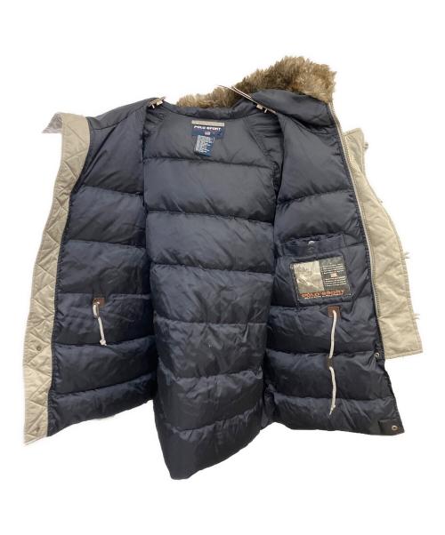 POLO SPORT（ポロスポーツ）POLO SPORT (ポロスポーツ) N-3Bタイプコート グレー サイズ:Lの古着・服飾アイテム