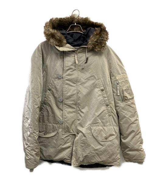 POLO SPORT（ポロスポーツ）POLO SPORT (ポロスポーツ) N-3Bタイプコート グレー サイズ:Lの古着・服飾アイテム