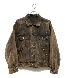 Name.（ネーム）の古着「DENIM TRUCKER JACKET　デニムトラッカージャケット」｜ブラック