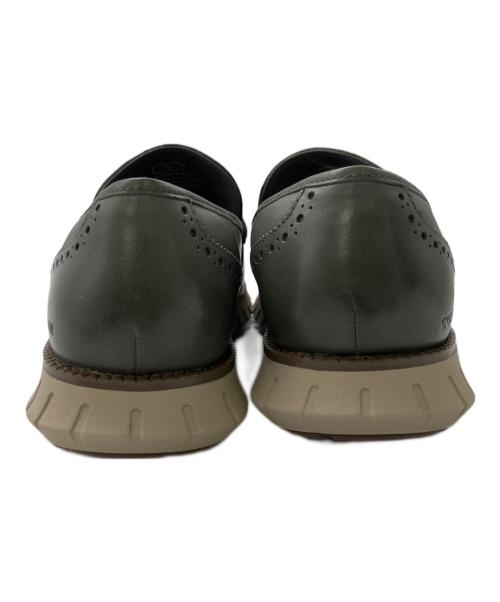 COLE HAAN（コールハーン）COLE HAAN (コールハーン) ゼログランドリマスタードペニーローファー グレー サイズ:26cmの古着・服飾アイテム