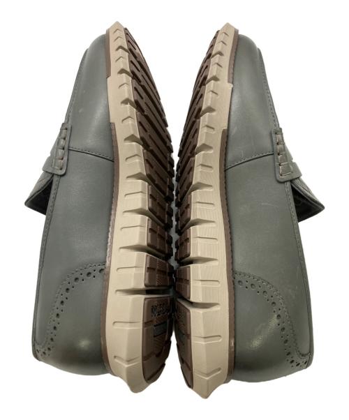 COLE HAAN（コールハーン）COLE HAAN (コールハーン) ゼログランドリマスタードペニーローファー グレー サイズ:26cmの古着・服飾アイテム