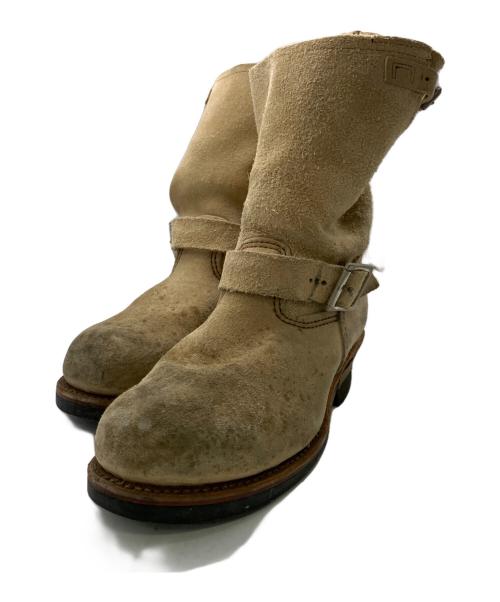 RED WING（レッドウィング）RED WING (レッドウィング) エンジニアブーツ ベージュ サイズ:8.5の古着・服飾アイテム