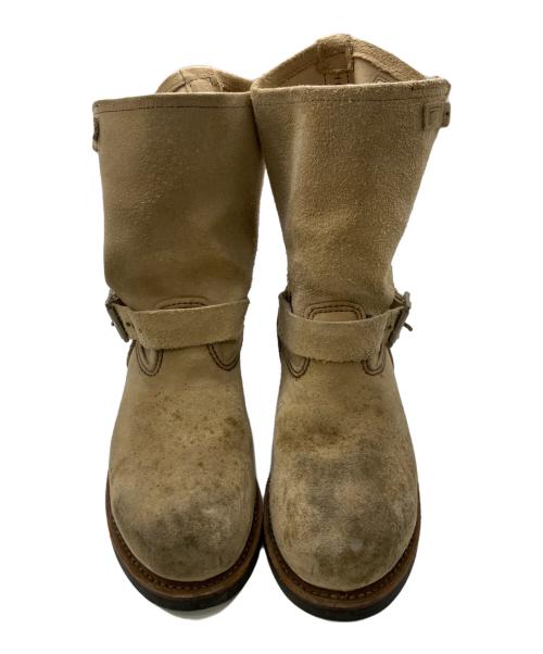 RED WING（レッドウィング）RED WING (レッドウィング) エンジニアブーツ ベージュ サイズ:8.5の古着・服飾アイテム