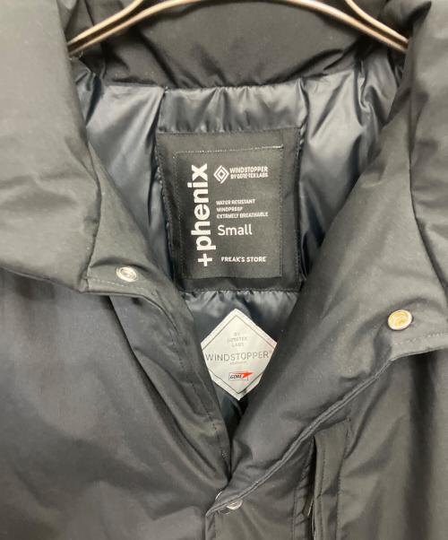 FREAK'S STORE（フリークスストア）FREAK'S STORE (フリークスストア) PHENIX (フェニックス) ダウンジャケット ブラック サイズ:Sの古着・服飾アイテム