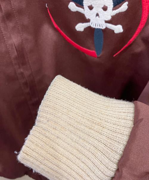 SUGER CANE（シュガーケーン）SUGER CANE (シュガーケーン) スカジャン ブラウン サイズ:40の古着・服飾アイテム