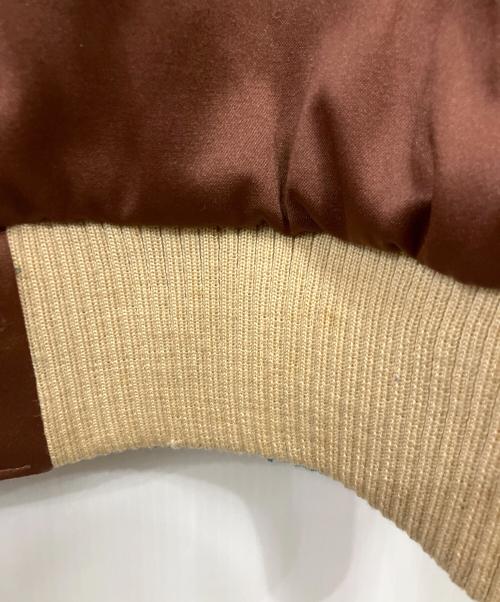 SUGER CANE（シュガーケーン）SUGER CANE (シュガーケーン) スカジャン ブラウン サイズ:40の古着・服飾アイテム