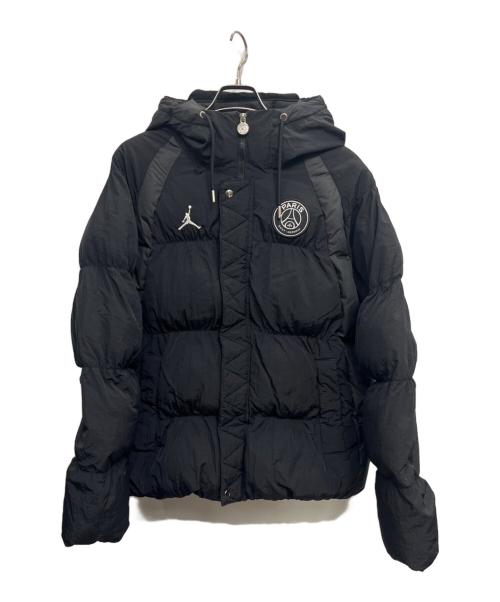 JORDAN（ジョーダン）JORDAN (ジョーダン) Paris Saint-Germain (パリサンジェルマン) 中綿ジャケット ブラック サイズ:Lの古着・服飾アイテム