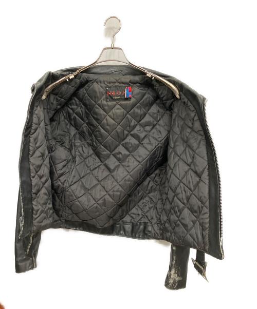 DUROJAC BY Schott（ショット）DUROJAC BY Schott (ショット) レザージャケット ブラック サイズ:42の古着・服飾アイテム