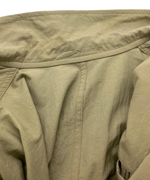 ISSEY MIYAKE（イッセイミヤケ）ISSEY MIYAKE (イッセイミヤケ) イカコート オリーブ サイズ:Lの古着・服飾アイテム