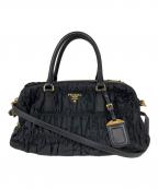 PRADAプラダ）の古着「2WAYバッグ」｜ブラック