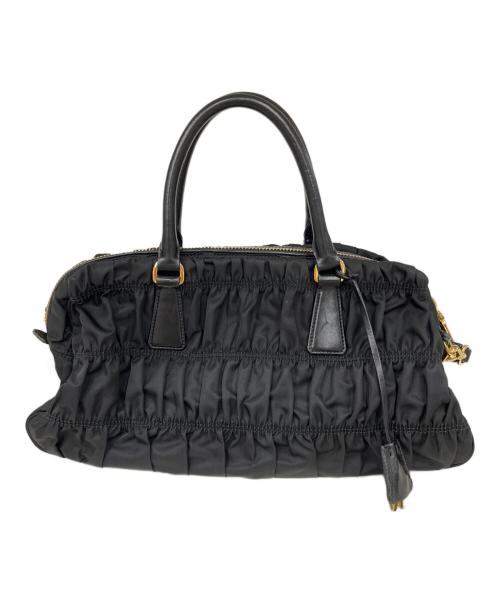 PRADA（プラダ）PRADA (プラダ) 2WAYバッグ ブラックの古着・服飾アイテム