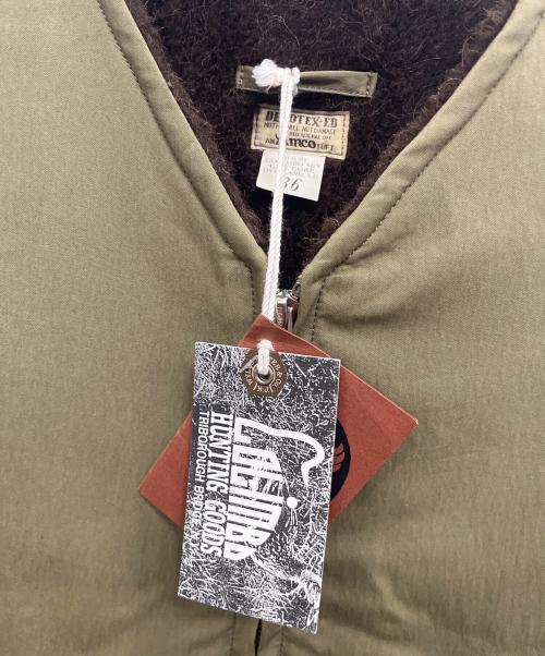 COLIMBO（コリンボ）COLIMBO (コリンボ) BELLFAST DROPPER’S VEST PLAN オリーブ サイズ:36の古着・服飾アイテム