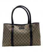GUCCIグッチ）の古着「トートバッグ」｜ベージュ