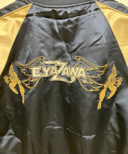SUNDRY（サンドリー）SUNDRY (サンドリー) E・YAZAWA (イー・ヤザワ) スカジャン ネイビー サイズ:Lの古着・服飾アイテム
