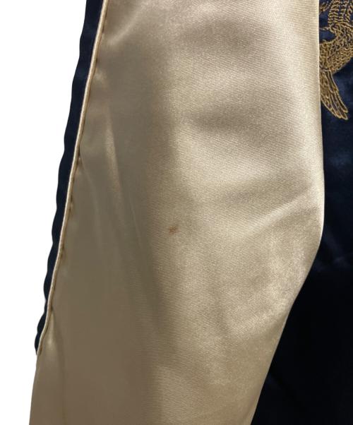 SUNDRY（サンドリー）SUNDRY (サンドリー) E・YAZAWA (イー・ヤザワ) スカジャン ネイビー サイズ:Lの古着・服飾アイテム