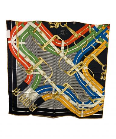 美品 エルメス HERMES スカーフ カレ90 Mors a jouets 中古・古着通販】HERMES (エルメス) カレ90 Mors a Jouets マルチ