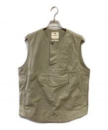Snow peak（スノーピーク）の古着「TAKIBI Canvas Vest」｜グレー