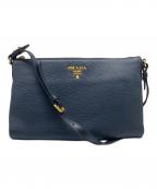 PRADAプラダ）の古着「ショルダーバッグ」｜ネイビー