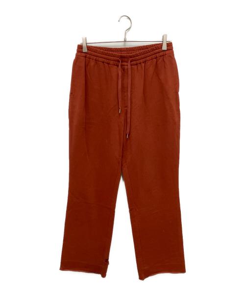 AURALEE（オーラリー）AURALEE (オーラリー) STEVEN ALAN (スティーブンアラン) SUPER SOFT SWEAT EASY PANTS/スウェットパンツ オレンジ サイズ:3の古着・服飾アイテム