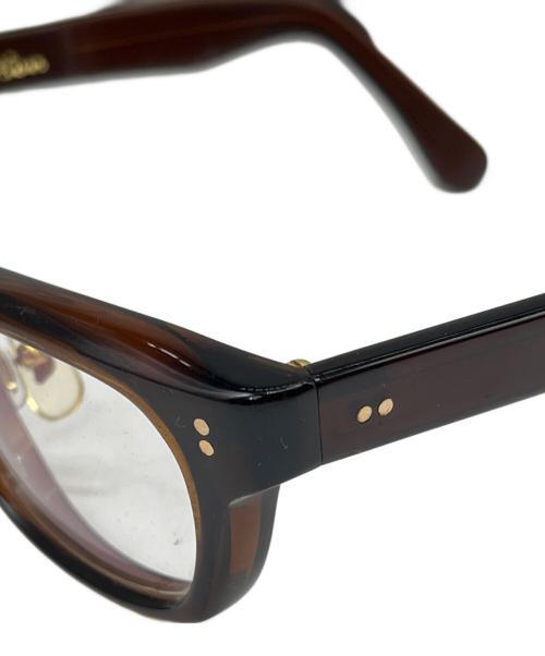 TENDERLOIN（テンダーロイン）TENDERLOIN (テンダーロイン) 白山眼鏡店 (ハクサンガンキョウテン) 眼鏡 ブラウンの古着・服飾アイテム
