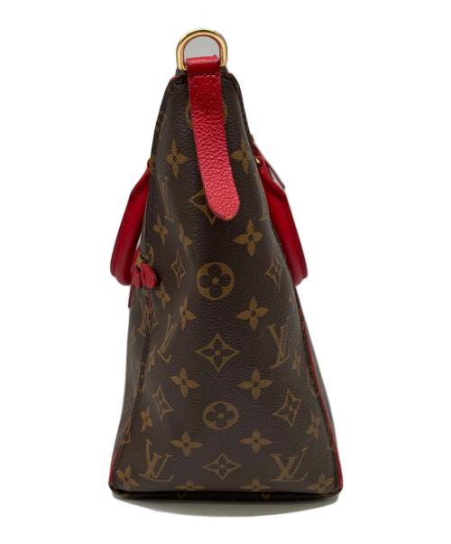 LOUIS VUITTON（ルイ ヴィトン）LOUIS VUITTON (ルイ ヴィトン) 2WAYバッグ/トゥルネルPM ブラウン×レッド サイズ:PMの古着・服飾アイテム