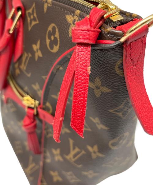 LOUIS VUITTON（ルイ ヴィトン）LOUIS VUITTON (ルイ ヴィトン) 2WAYバッグ/トゥルネルPM ブラウン×レッド サイズ:PMの古着・服飾アイテム