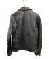JACKROSE (ジャックローズ) ダブルライダースジャケット ブラック サイズ:4：15000円