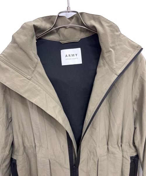upper hights（アッパーハイツ）upper hights (アッパーハイツ) ARMY (アーミー) ナイロンジャケット グリーンの古着・服飾アイテム