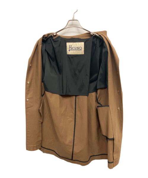 HERNO（ヘルノ）HERNO (ヘルノ) スプリングコート ブラウン サイズ:40の古着・服飾アイテム
