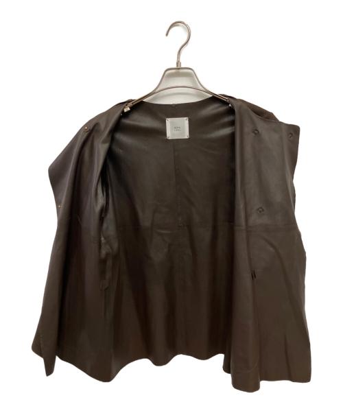 IENA（イエナ）IENA (イエナ) 	GOAT SUEDE レザージャケット ブラウン サイズ:FREEの古着・服飾アイテム