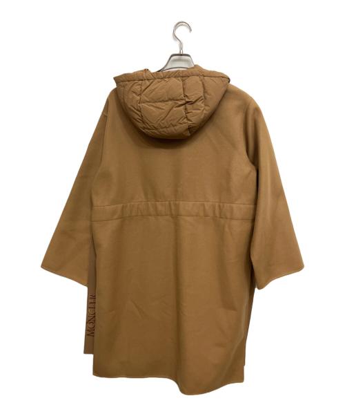 MONCLER（モンクレール）MONCLER (モンクレール) ウールリバーコート ブラウンの古着・服飾アイテム