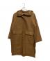 MONCLER（モンクレール）の古着「ウールリバーコート」｜ブラウン