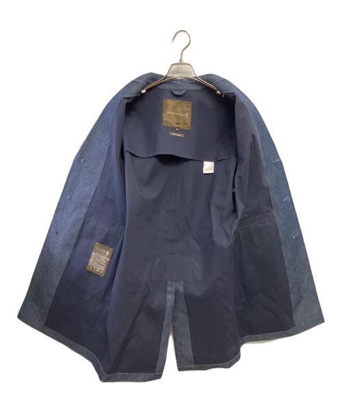 MACKINTOSH（マッキントッシュ）MACKINTOSH (マッキントッシュ) ゴム引きチェスターフィールドコート ネイビー サイズ:40の古着・服飾アイテム